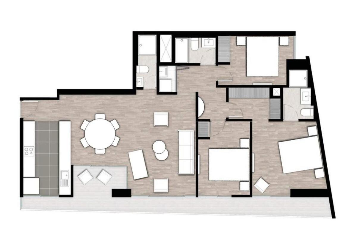 ✶ Maras Residence ✶ Luxury Rooftop Pool & Grill Lima Bagian luar foto
